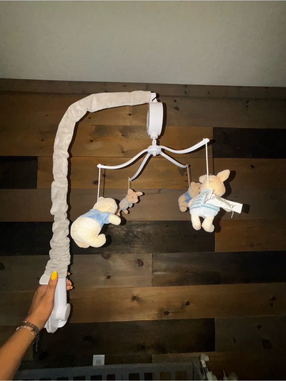 Winnie the Pooh mobile for crib untested
